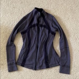 Grey/Purple Lululemon Define Jacket